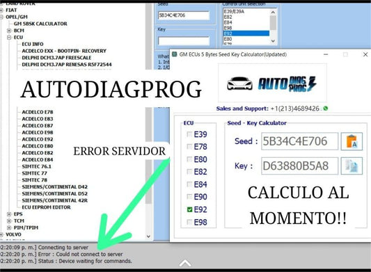 Opel ECU BCM Seed key calculator software for IO prog IO terminal